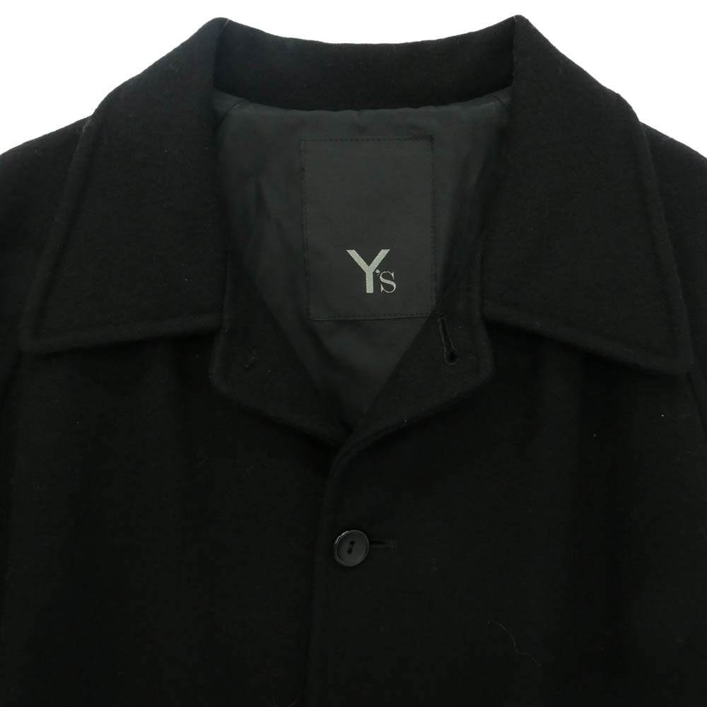 Y's Yohji Yamamoto ワイズ ヨウジヤマモト 80s Vintage 初期タグ Wool Raglan Mid Length Coat ウール ミドル丈 コート ブラック系 サイズ表記なし【中古】