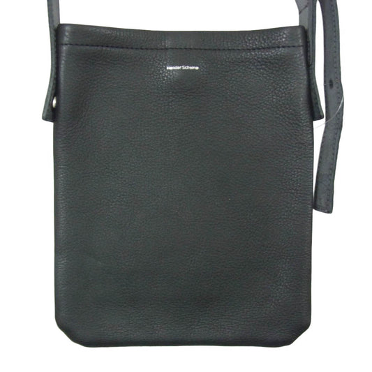 Hender Scheme エンダースキーマ is-rb-oss one side belt bag small ワン サイド ベルト レザー ショルダー バッグ ブラック系 グレー系【中古】