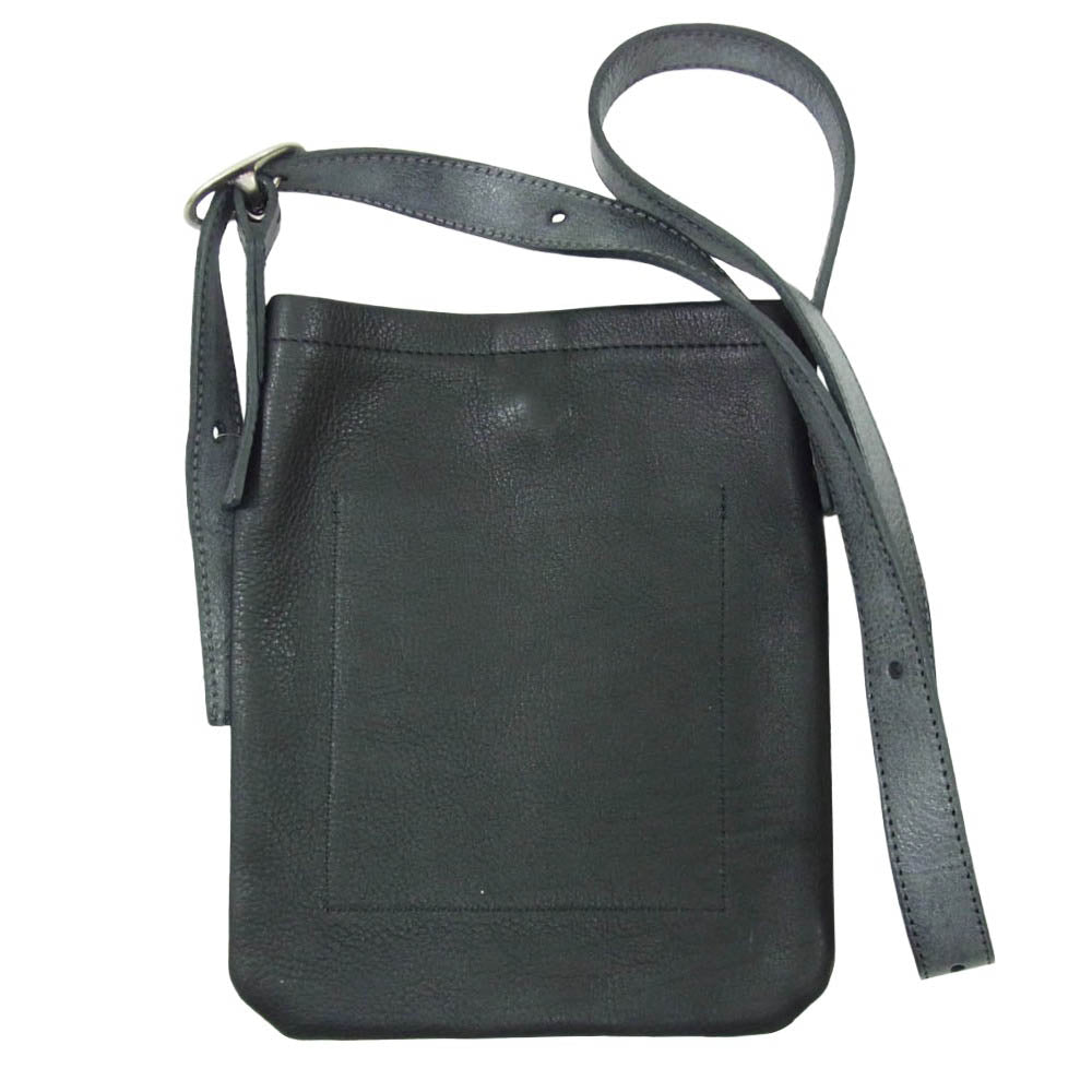Hender Scheme エンダースキーマ is-rb-oss one side belt bag small ワン サイド ベルト レザー ショルダー バッグ ブラック系 グレー系【中古】