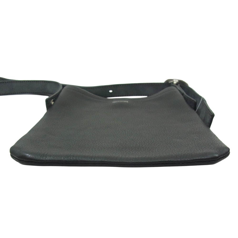 Hender Scheme エンダースキーマ is-rb-oss one side belt bag small ワン サイド ベルト レザー ショルダー バッグ ブラック系 グレー系【中古】
