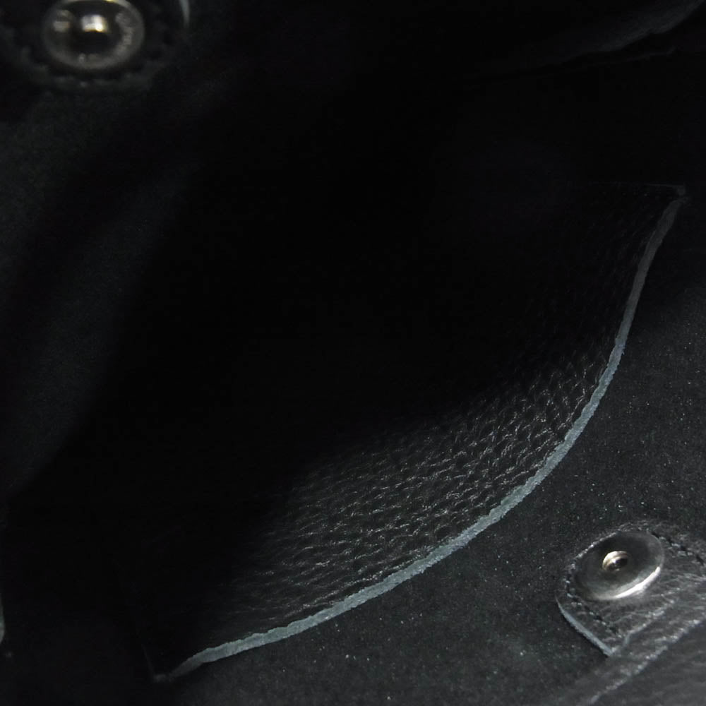 Hender Scheme エンダースキーマ is-rb-oss one side belt bag small ワン サイド ベルト レザー ショルダー バッグ ブラック系 グレー系【中古】