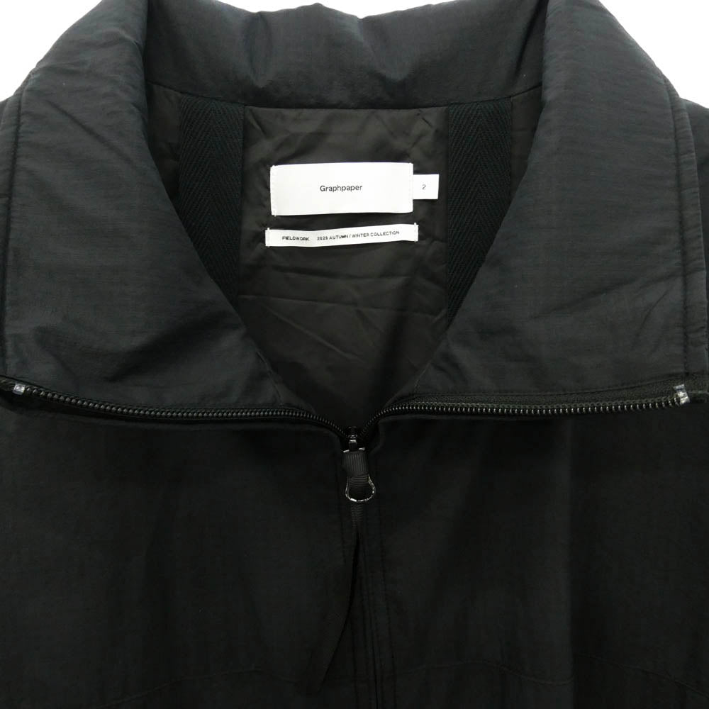 GRAPHPAPER グラフペーパー 26AW GM263-30281 PERTEX QUANTUM AIR Light Thermo Blouson ライト ブルゾン ジャケット ブラック系 2【美品】【中古】