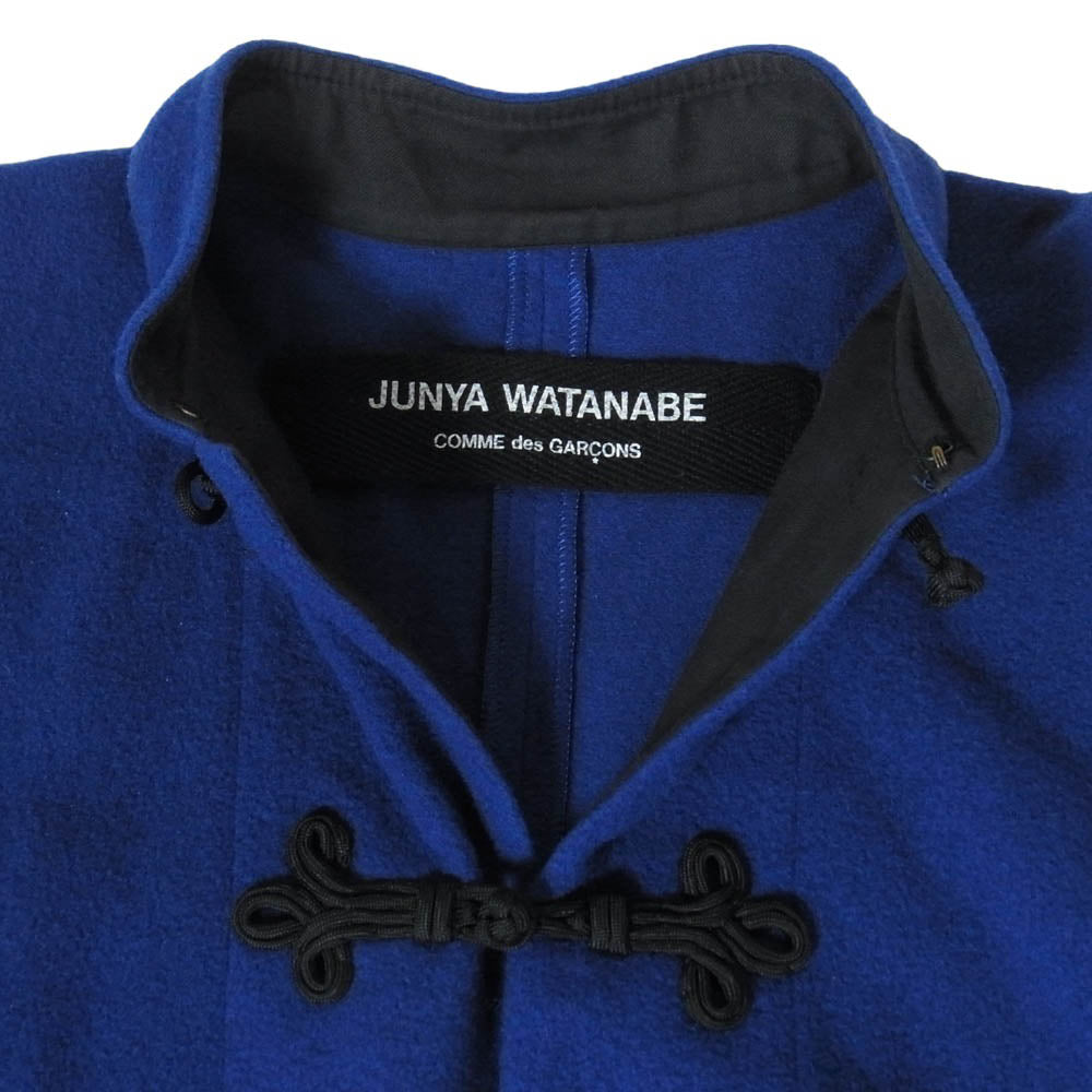 JUNYA WATANABE COMME des GARCONS ジュンヤワタナベコムデギャルソン AD1994 JB-040190 94年製 チャイナジャケット ブルー系 表記無し【中古】