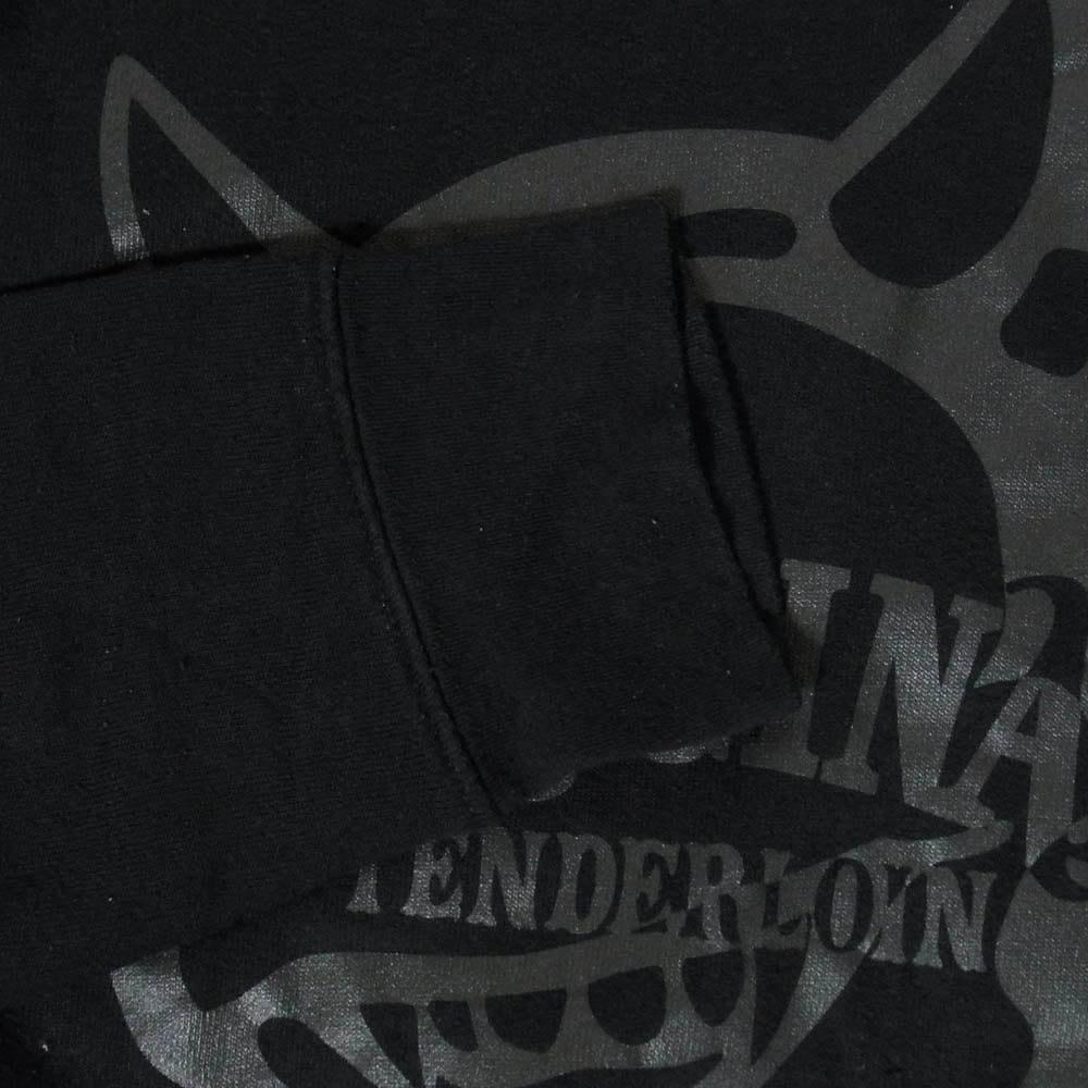 TENDERLOIN テンダーロイン スポンジ フリース PFP クルー スウェット ブラック系 L【中古】