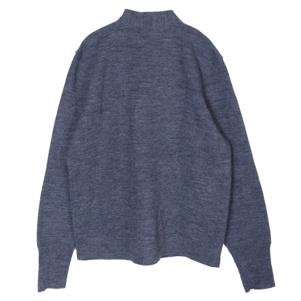 TENDERLOIN テンダーロイン T-RANK KNIT ウール ニット カーディガン グレー系 ネイビー系 M【中古】