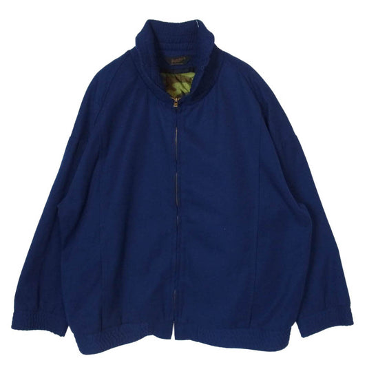 TENDERLOIN テンダーロイン ZIP UP WORK JKT スタンドカラー 迷彩ライナー付き ジップアップ ワーク ジャケット ブルー系 S【中古】