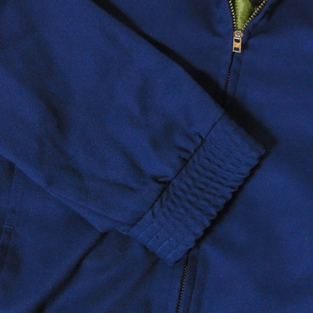 TENDERLOIN テンダーロイン ZIP UP WORK JKT スタンドカラー 迷彩ライナー付き ジップアップ ワーク ジャケット ブルー系 S【中古】