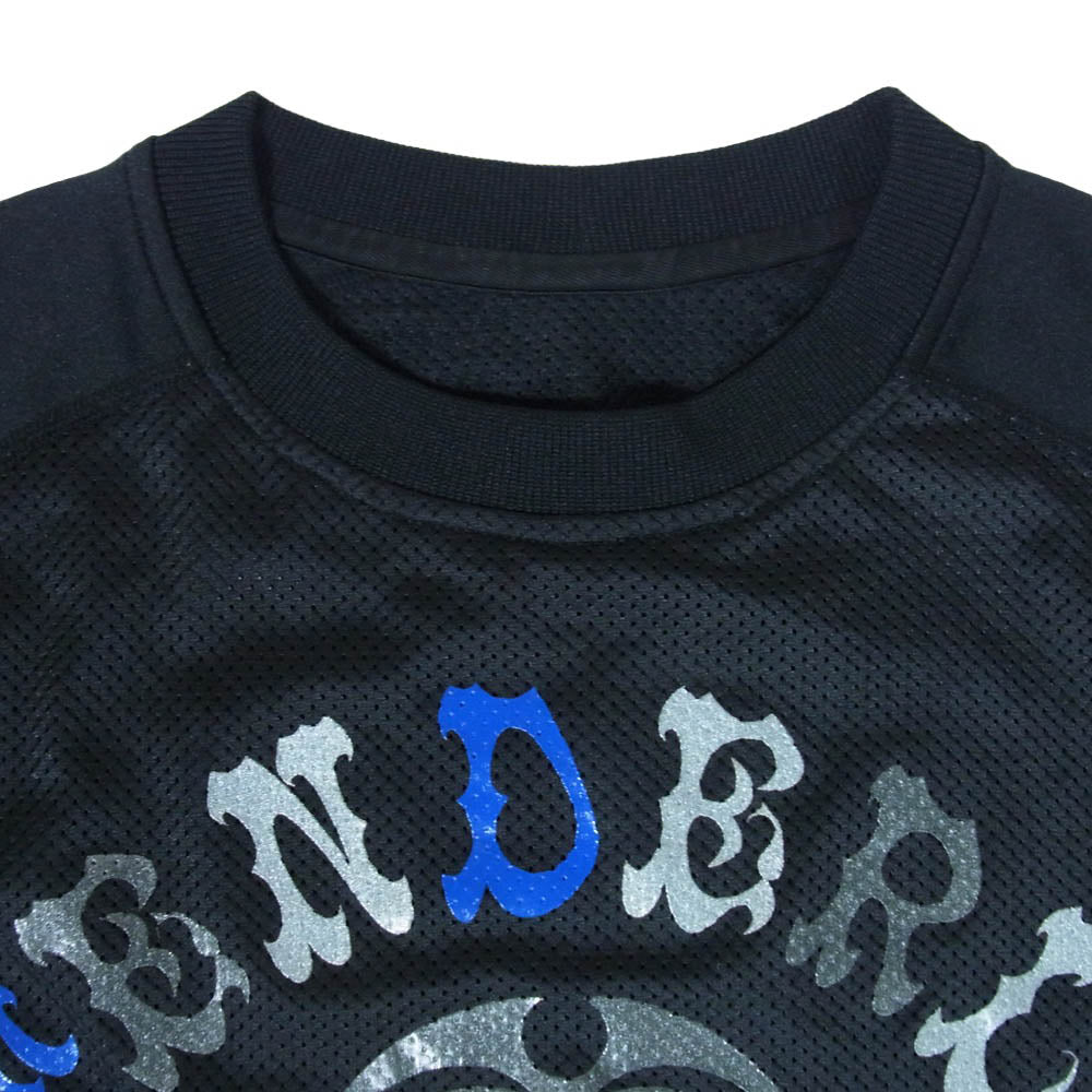TENDERLOIN テンダーロイン MIX MESH JERSEY BS メッシュ 長袖Ｔシャツ ブラック系 S【中古】