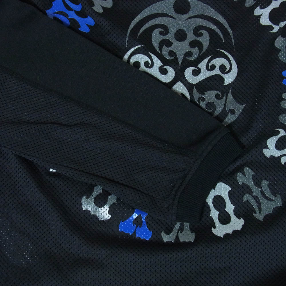 TENDERLOIN テンダーロイン MIX MESH JERSEY BS メッシュ 長袖Ｔシャツ ブラック系 S【中古】