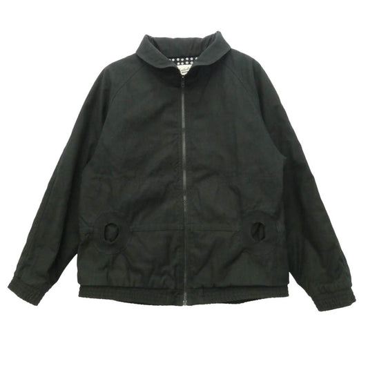 TENDERLOIN テンダーロイン 17AW T-DUCK JKT スタンドカラー 裏地水玉 円形ポケット ダック ジャケット ブラック系 S【中古】