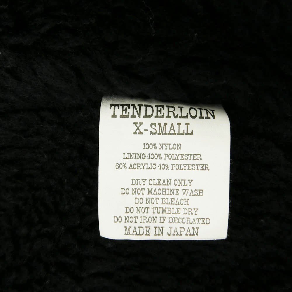 TENDERLOIN テンダーロイン 14AW T-COACH JKT ワッペン 内ボア ナイロン コーチジャケット イエロー系 XS【中古】