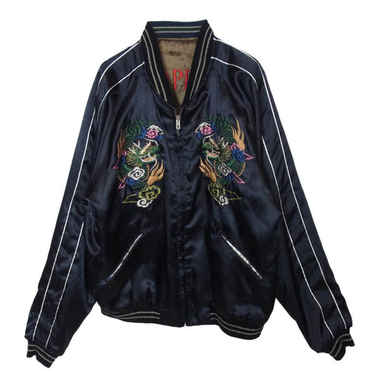 TAILOR TOYO テイラー東洋 TT11041 CHOPPERS × Japan Map スカジャン スーベニアジャケット マルチカラー系 L【中古】