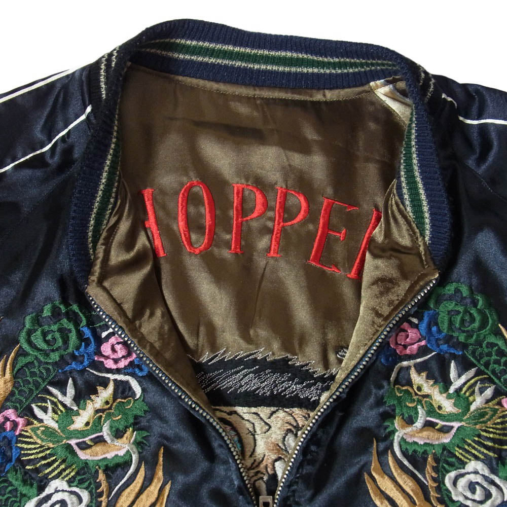 TAILOR TOYO テイラー東洋 TT11041 CHOPPERS × Japan Map スカジャン スーベニアジャケット マルチカラー系 L【中古】