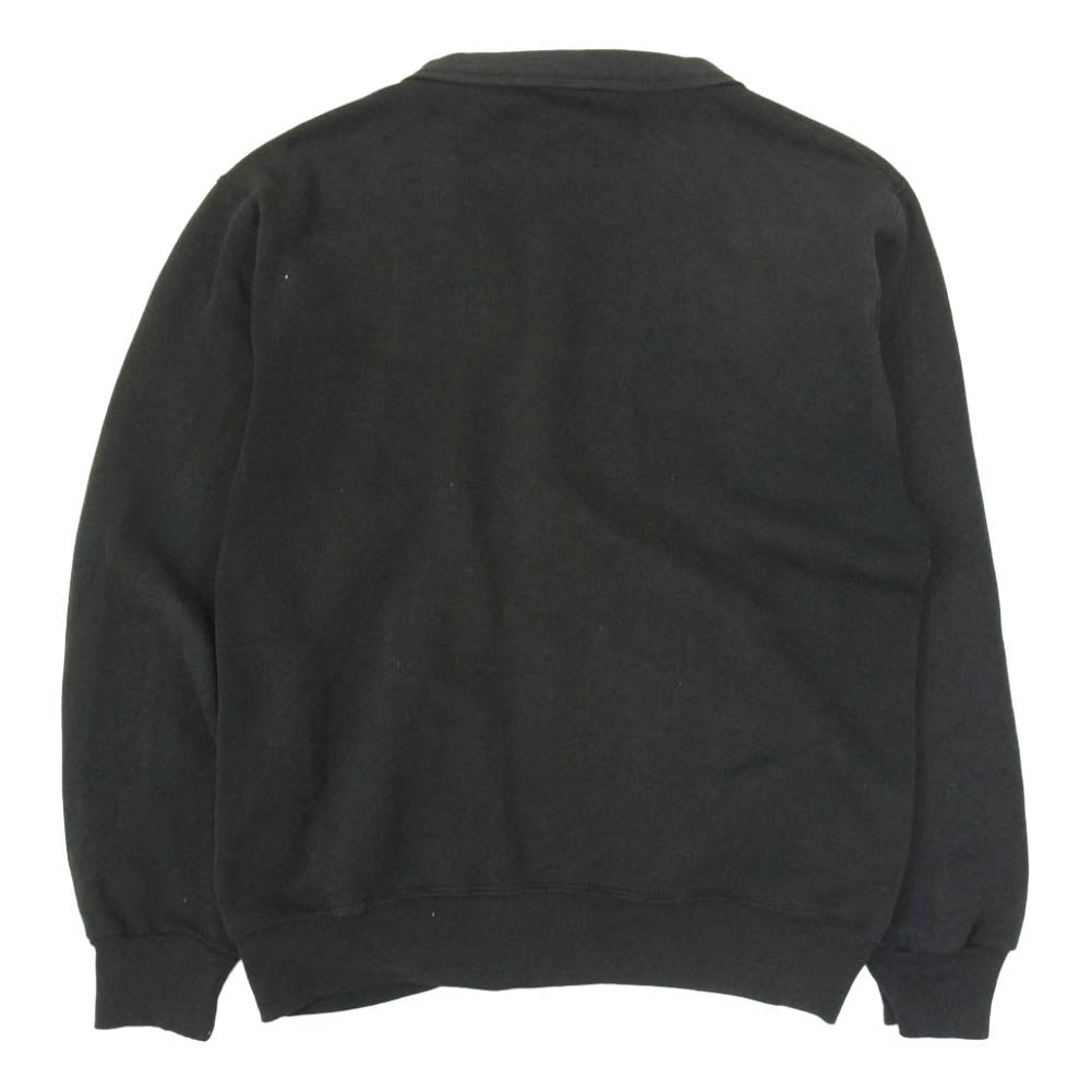 RUSSELL ATHLETIC ラッセルアスレチック ヴィンテージ トリコタグ USA製 80～90s スウェット カーディガン ブラック系 M【中古】