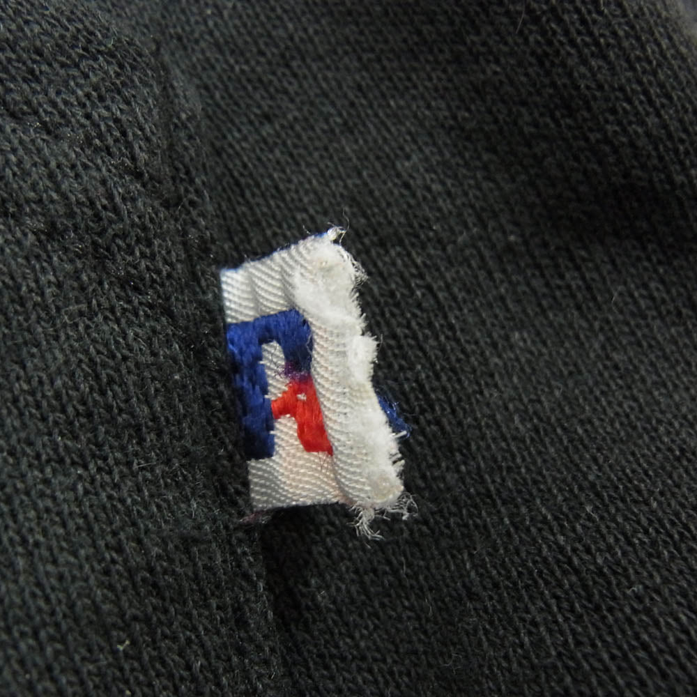 RUSSELL ATHLETIC ラッセルアスレチック ヴィンテージ トリコタグ USA製 80～90s スウェット カーディガン ブラック系 M【中古】