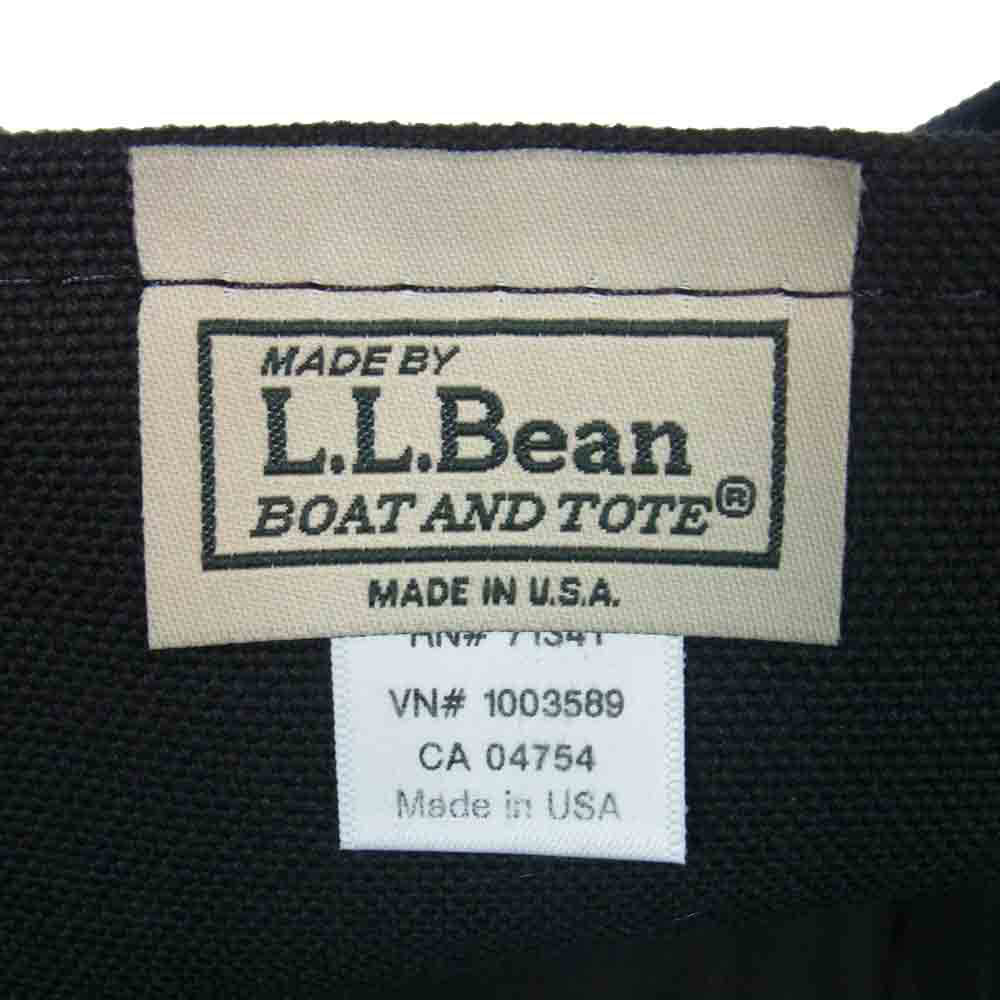 SOPHNET. ソフネット L.L.Bean エルエルビーン USA製 キャンバス トート バッグ ブラック系【中古】
