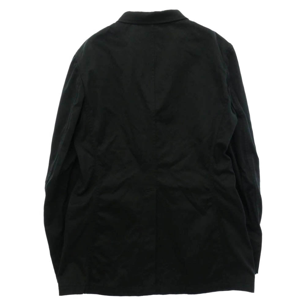 Yohji Yamamoto ヨウジヤマモト UT-J01-010 S'yte サイト WEPON CLOTH 5 Button Tailored Jacket ウェポンクロス 5ボタン シングル テーラード ジャケット ブラック系 4【中古】