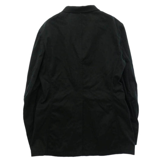 Yohji Yamamoto ヨウジヤマモト UT-J01-010 S'yte サイト WEPON CLOTH 5 Button Tailored Jacket ウェポンクロス 5ボタン シングル テーラード ジャケット ブラック系 4【中古】