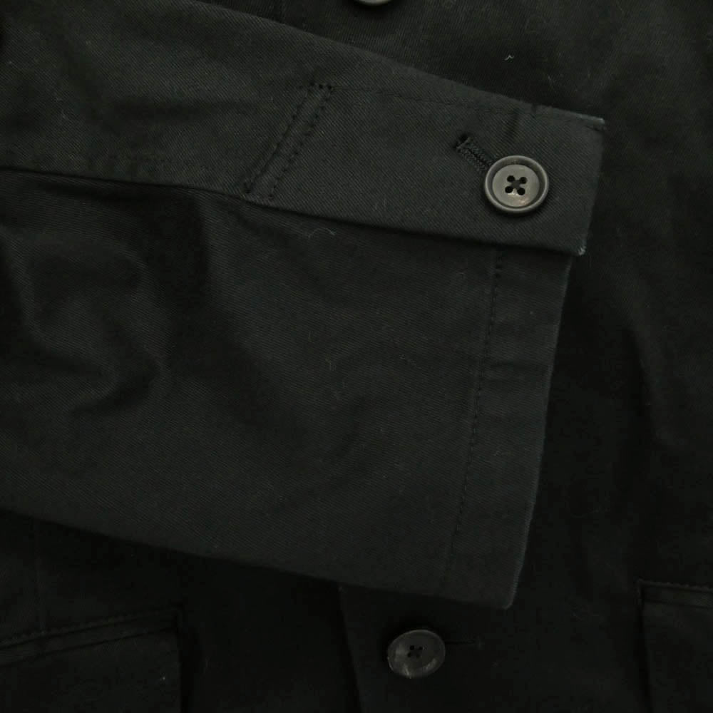 Yohji Yamamoto ヨウジヤマモト UT-J01-010 S'yte サイト WEPON CLOTH 5 Button Tailored Jacket ウェポンクロス 5ボタン シングル テーラード ジャケット ブラック系 4【中古】