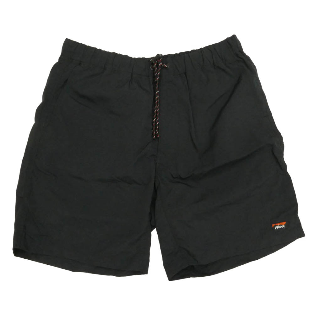 NANGA ナンガ NW2321-11512 NYLON TUSSER EASY SHORTS ナイロン タッサー イージー ショーツ ハーフ パンツ ブラック系 M【中古】