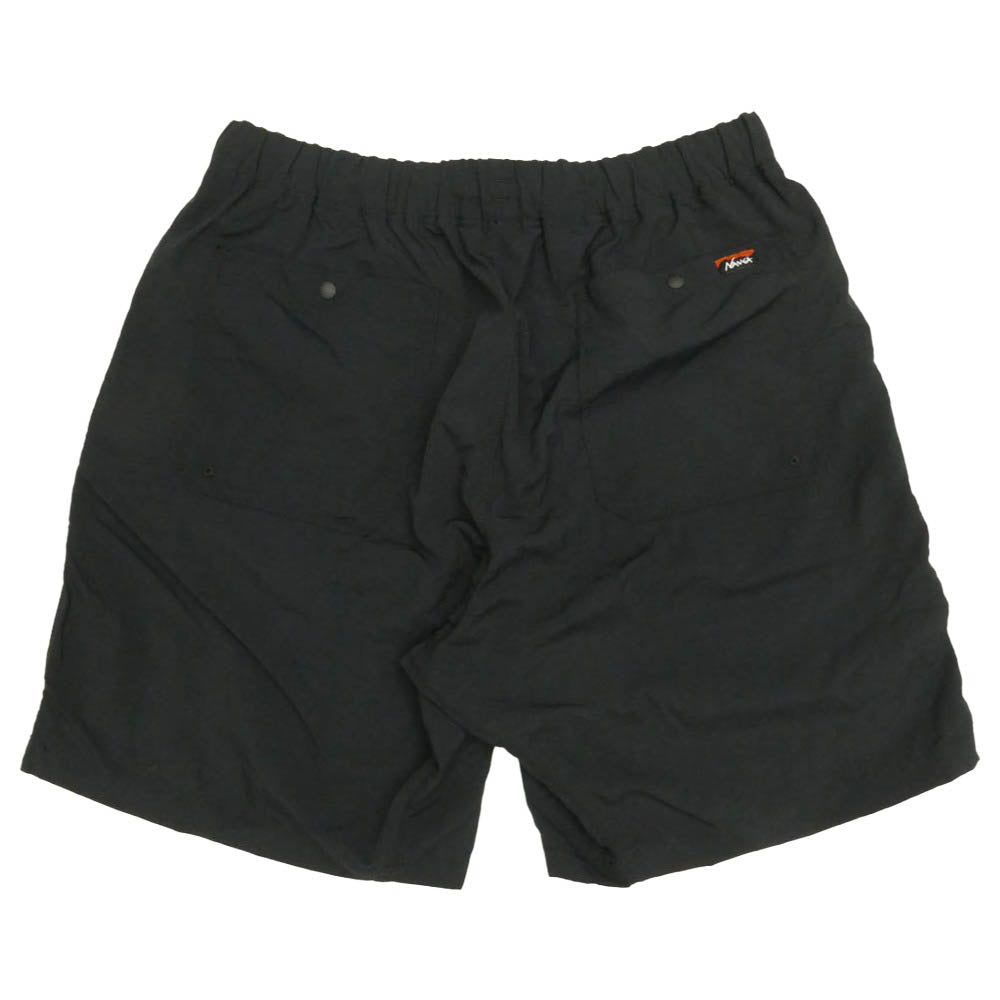 NANGA ナンガ NW2321-11512 NYLON TUSSER EASY SHORTS ナイロン タッサー イージー ショーツ ハーフ パンツ ブラック系 M【中古】