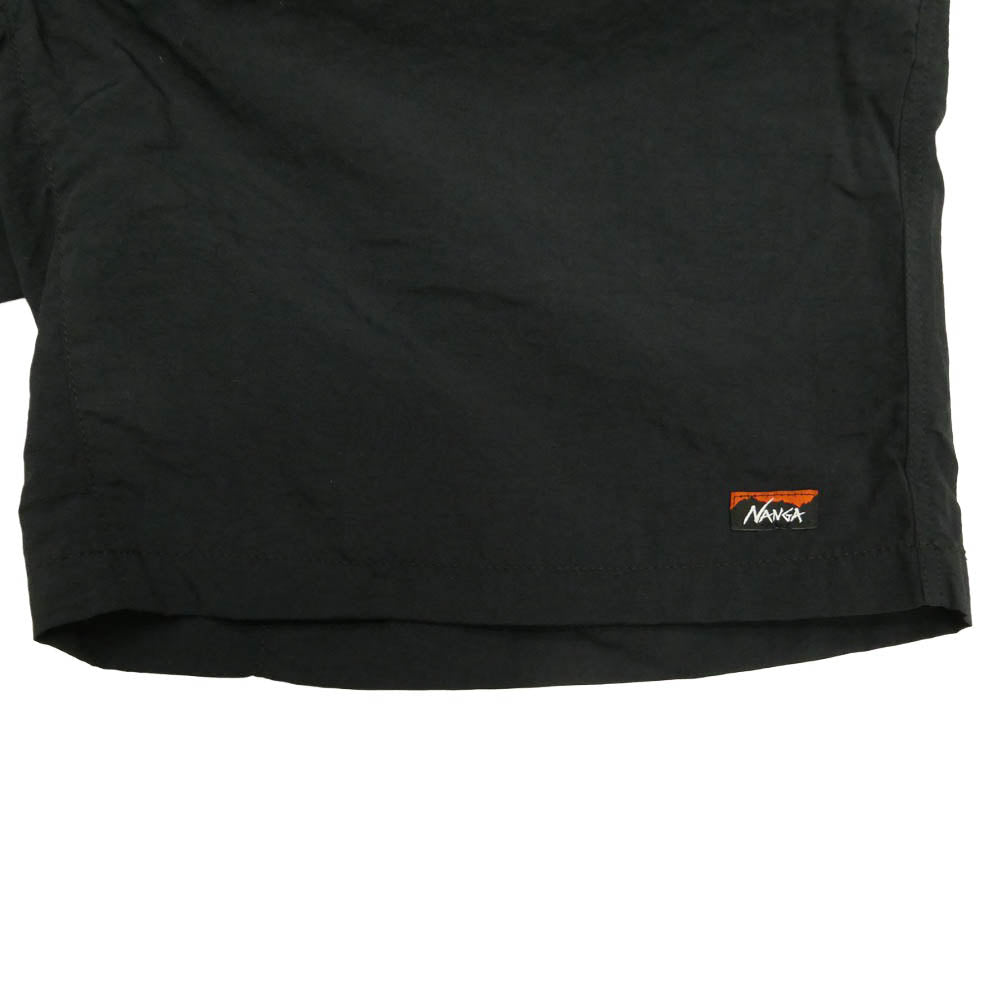 NANGA ナンガ NW2321-11512 NYLON TUSSER EASY SHORTS ナイロン タッサー イージー ショーツ ハーフ パンツ ブラック系 M【中古】