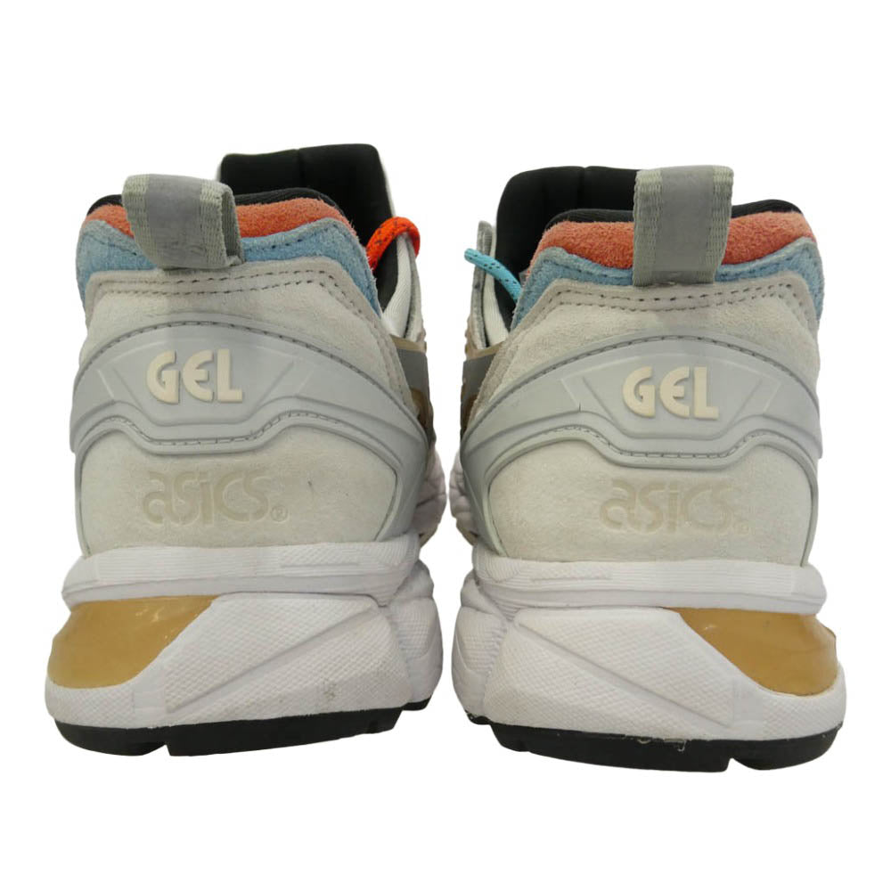 asics アシックス 1201A459-020 × Awake NY アウェイクニューヨーク Gel-Kayano Trainer 21 ゲルカヤノ トレーナー ローカット スニーカー オフホワイト系 グレー系 27cm【中古】