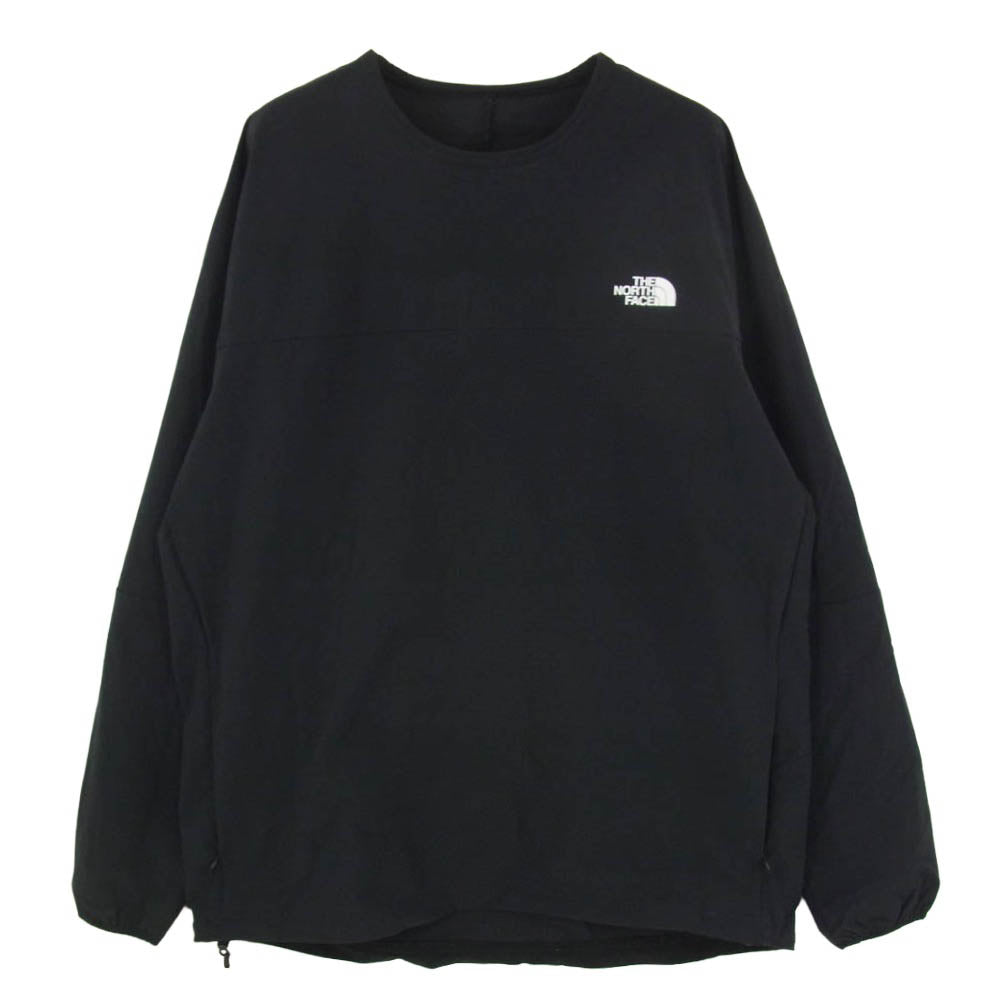 THE NORTH FACE ノースフェイス NP72182 APEX Flex Crew エイペックス フレックス クルー ナイロン ジャケット ブラック系 L【中古】