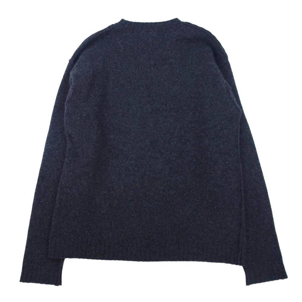patagonia パタゴニア ラムウール クルーネック ニット セーター グレー系 L【中古】