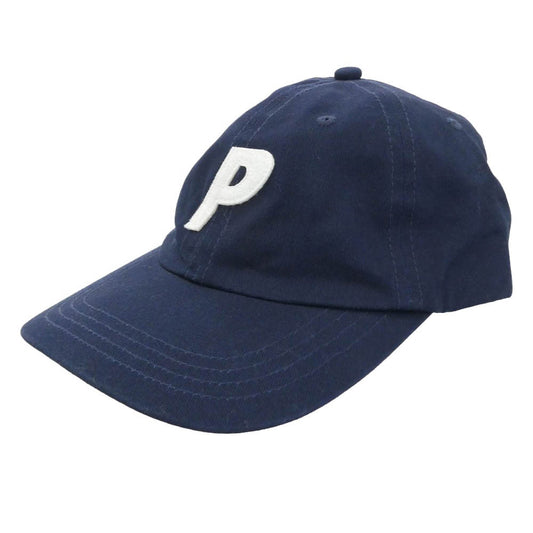 PALACE パレス p 6 panel cap 6パネル キャップ ネイビー系【中古】