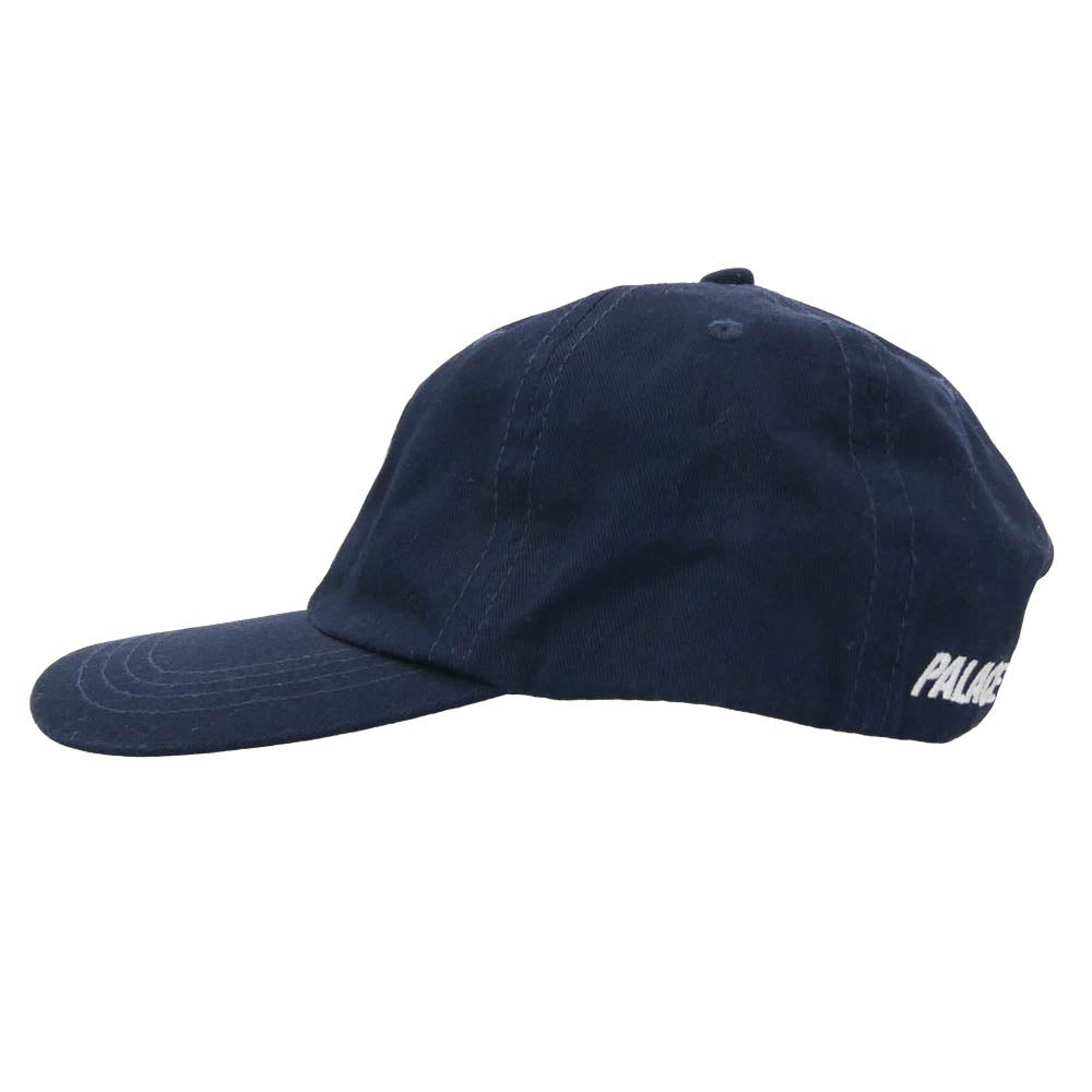 PALACE パレス p 6 panel cap 6パネル キャップ ネイビー系【中古】
