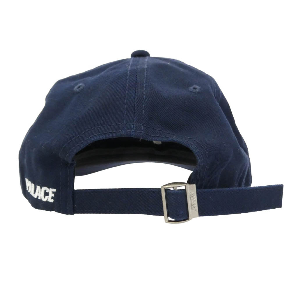PALACE パレス p 6 panel cap 6パネル キャップ ネイビー系【中古】