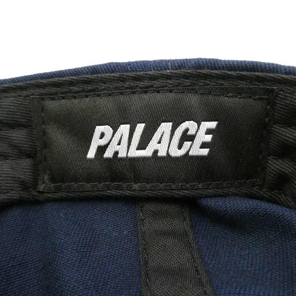 PALACE パレス p 6 panel cap 6パネル キャップ ネイビー系【中古】