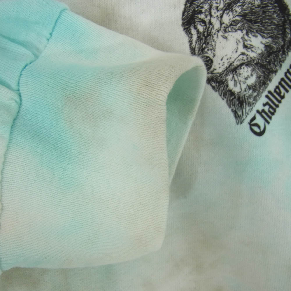 CHALLENGER チャレンジャー 14th L/S TIE DYE TEE タイダイ染め ロングスリーブ 長袖 Tシャツ マルチカラー系 L【中古】