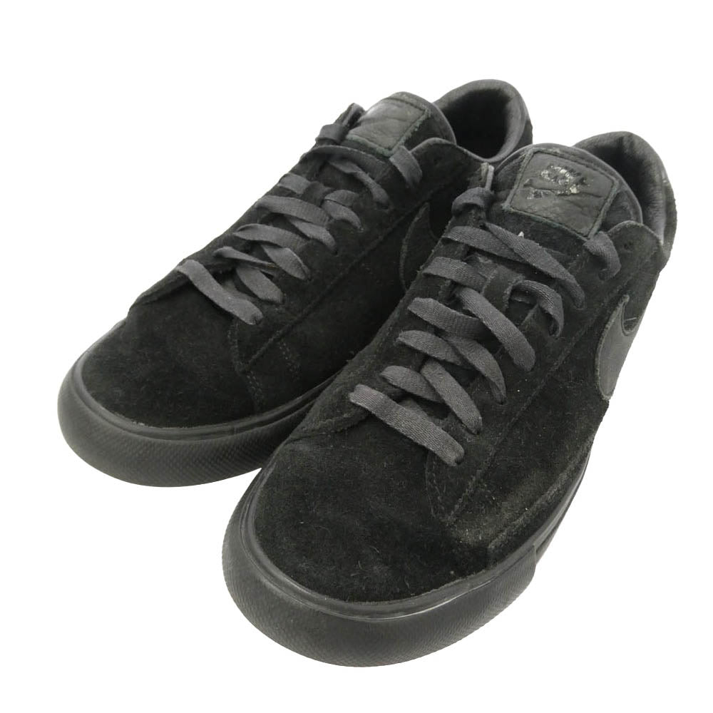 BLACK COMME des GARCONS ブラックコムデギャルソン NIKE ナイキ 633699-009 × Nike SB Blazer Low ナイキ SB ブレーザー ロー スニーカー ブラック系 27cm【中古】