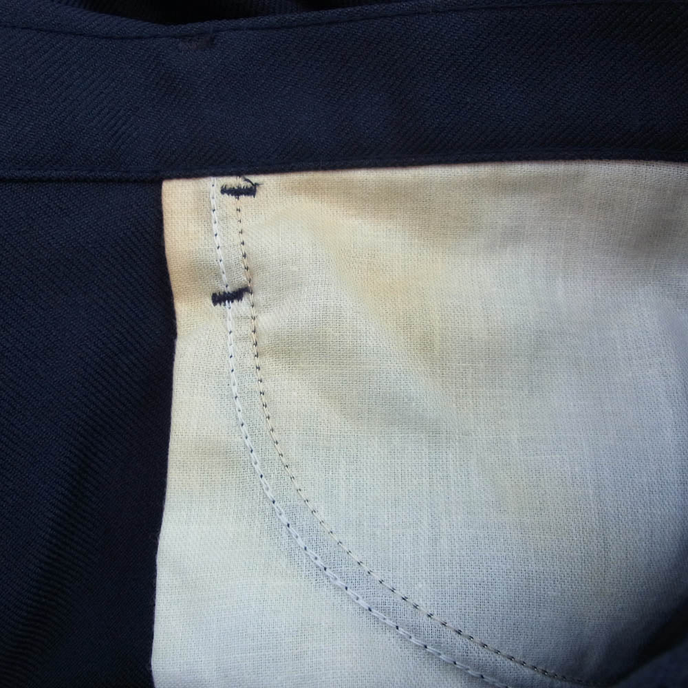 Levi's リーバイス 10517-6117 USA製 Vintage STA-PREST ヴィンテージ スタプレ スラックス パンツ ネイビー系 W36L33【中古】