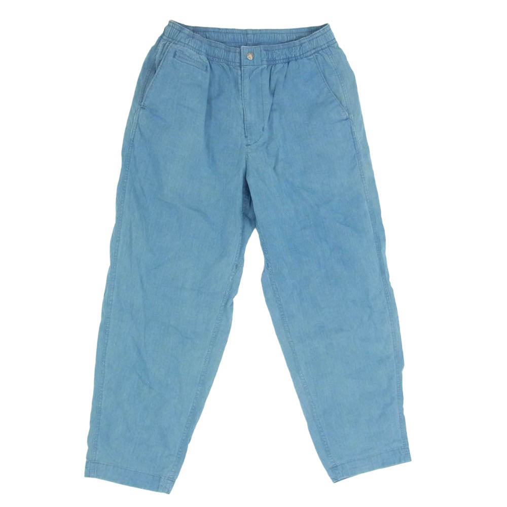 THE NORTH FACE ノースフェイス NT5003N PURPLE LABEL パープルレーベル Indigo Mountain Shirred Waist Pants インディゴ マウンテン シャーリング ウエスト パンツ インディゴブルー系 32【中古】