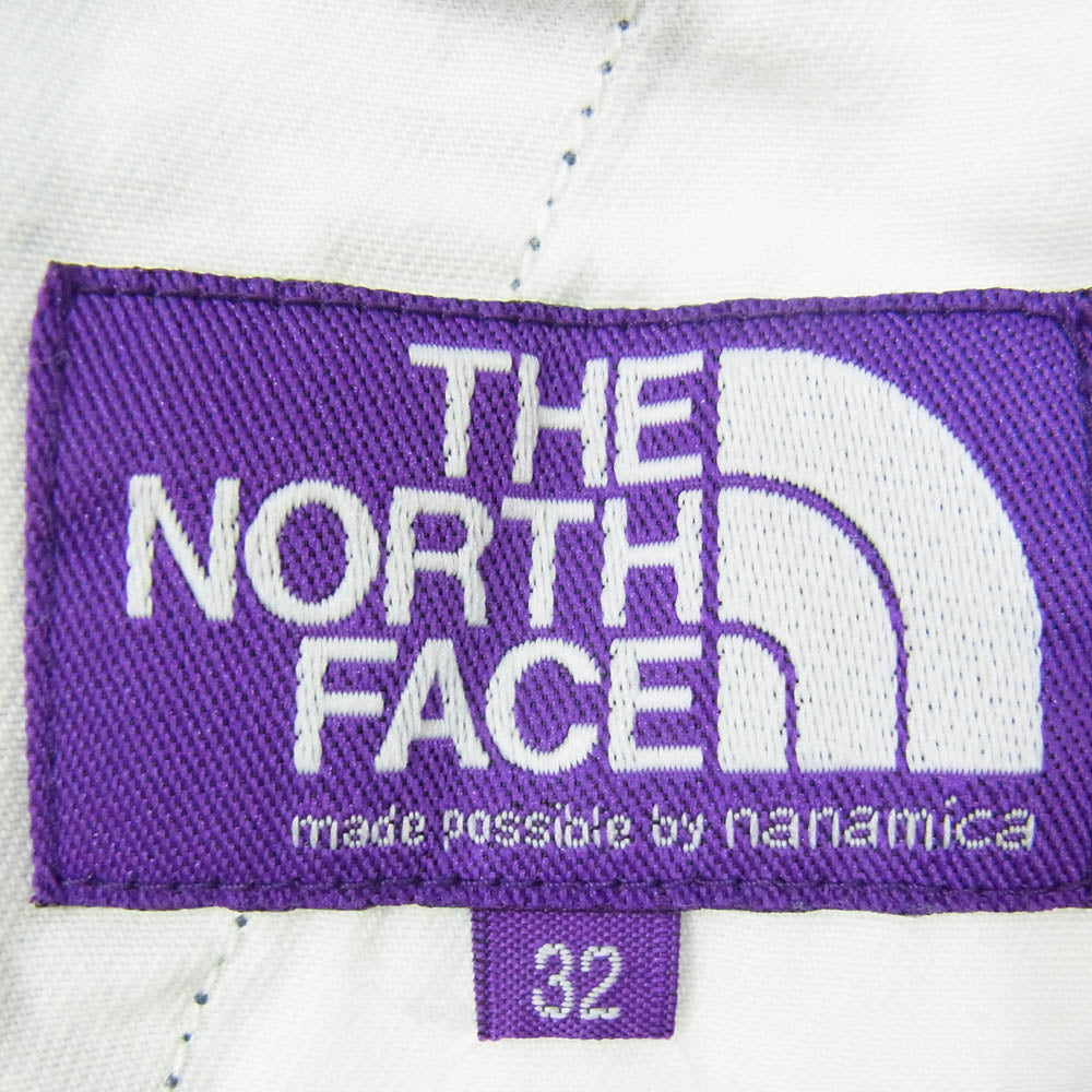 THE NORTH FACE ノースフェイス NT5003N PURPLE LABEL パープルレーベル Indigo Mountain Shirred Waist Pants インディゴ マウンテン シャーリング ウエスト パンツ インディゴブルー系 32【中古】