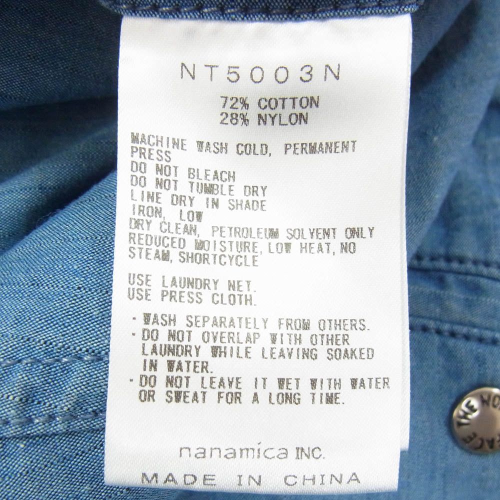 THE NORTH FACE ノースフェイス NT5003N PURPLE LABEL パープルレーベル Indigo Mountain Shirred Waist Pants インディゴ マウンテン シャーリング ウエスト パンツ インディゴブルー系 32【中古】