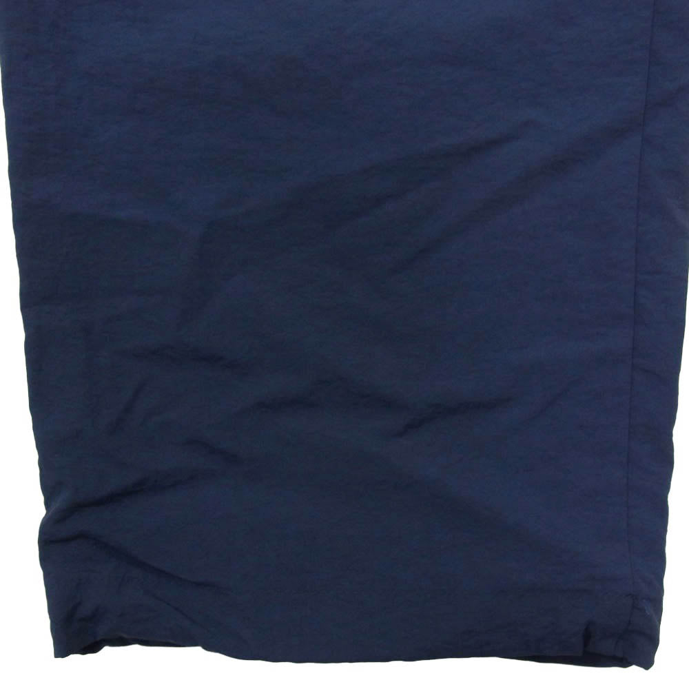 NANGA ナンガ N2600-1D133A NYLON TUSSER ナイロン タッサー トラック パンツ ネイビー系 L【中古】