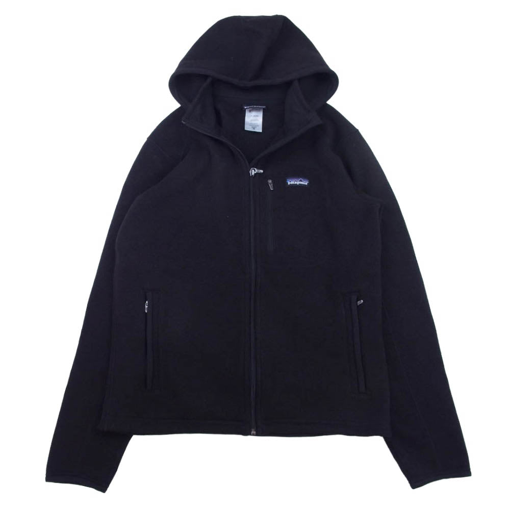 patagonia パタゴニア 25660F9 BETTER SWEATER HOODIE ベター セーター フーディ ジップ パーカー ブラック系 M【中古】
