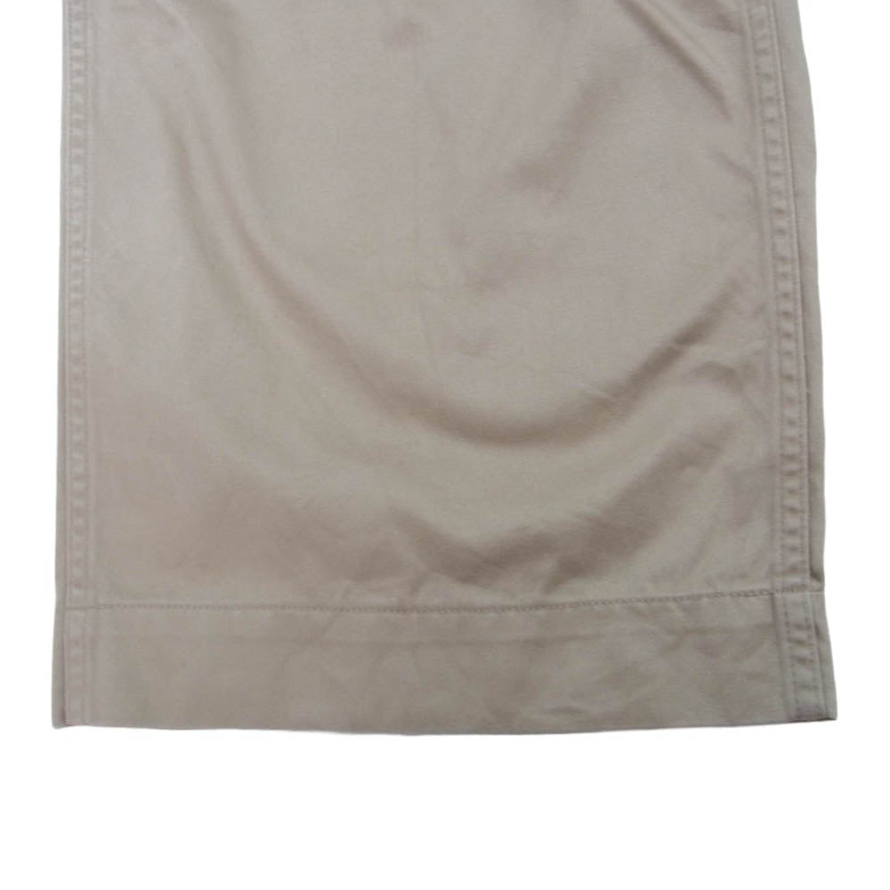 GRAPHPAPER グラフペーパー 22AW GM223-40144B Suvin Chino Wide Straight Pants チノ ワイド パンツ ベージュ系 2【中古】