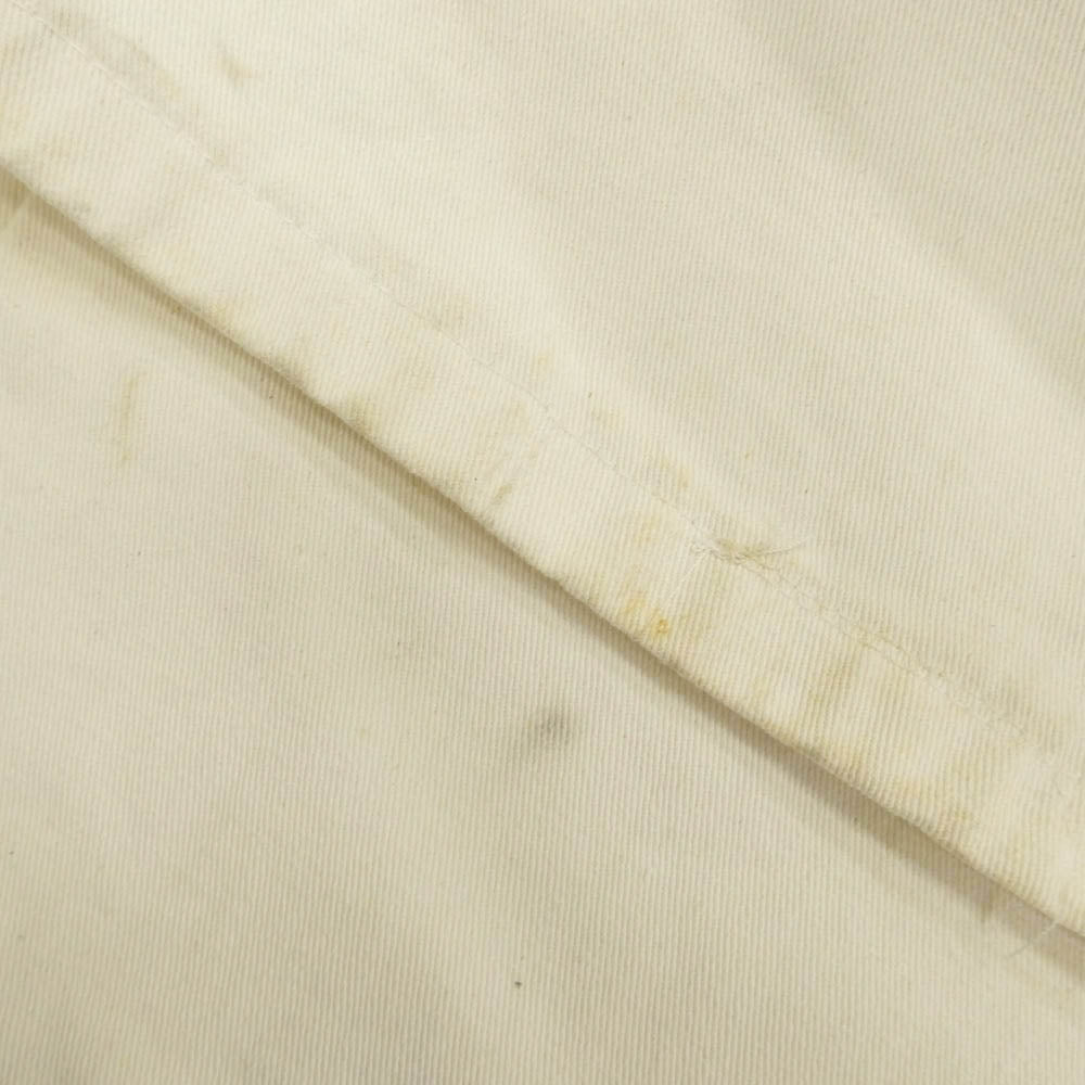 Engineered Garments エンジニアードガーメンツ USA製 コットン オールインワン つなぎ パンツ オフホワイト系 46【中古】