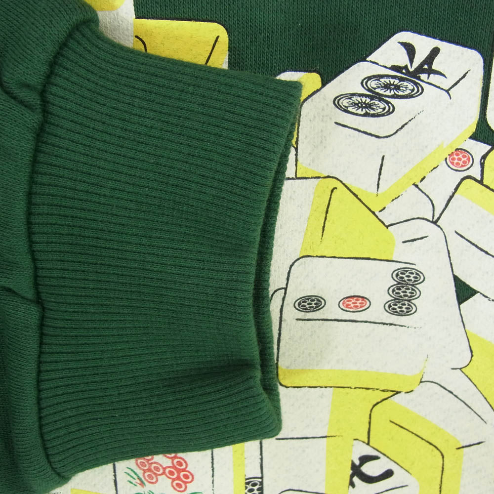 JOURNAL STANDARD ジャーナルスタンダード the mall プリント スウェット モスグリーン系 M【新古品】【未使用】【中古】