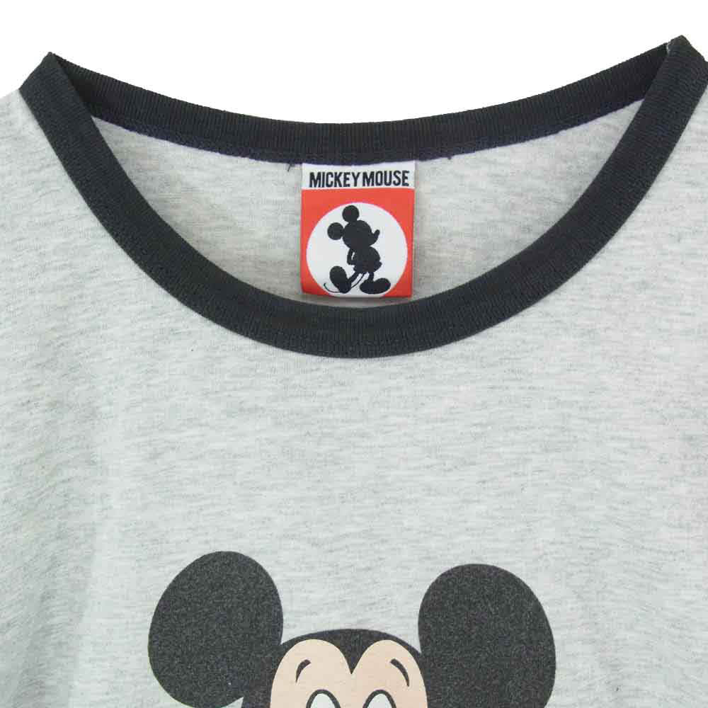 JOURNAL STANDARD ジャーナルスタンダード Disney ディズニー × Disney ディズニー MICKEY MOUSE ミッキー マウス プリント Tシャツ グレー系 M【新古品】【未使用】【中古】