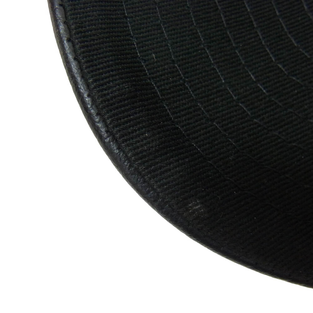 NEW ERA ニューエラ BEAMS ビームス × BEAMS ビームス NY ヤンキース PC-9FIFTY PU フェイクレザー キャップ ブラック系【極上美品】【中古】