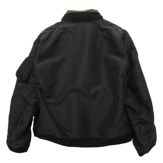 Sacai サカイ 26AW 26-04035M Nylon Twill x Ripstop Reversible Quilted Jacket Brown ナイロン ツイル リップストップ リバーシブル キルテッド ジャケット ブラウン系 ブラック系【中古】
