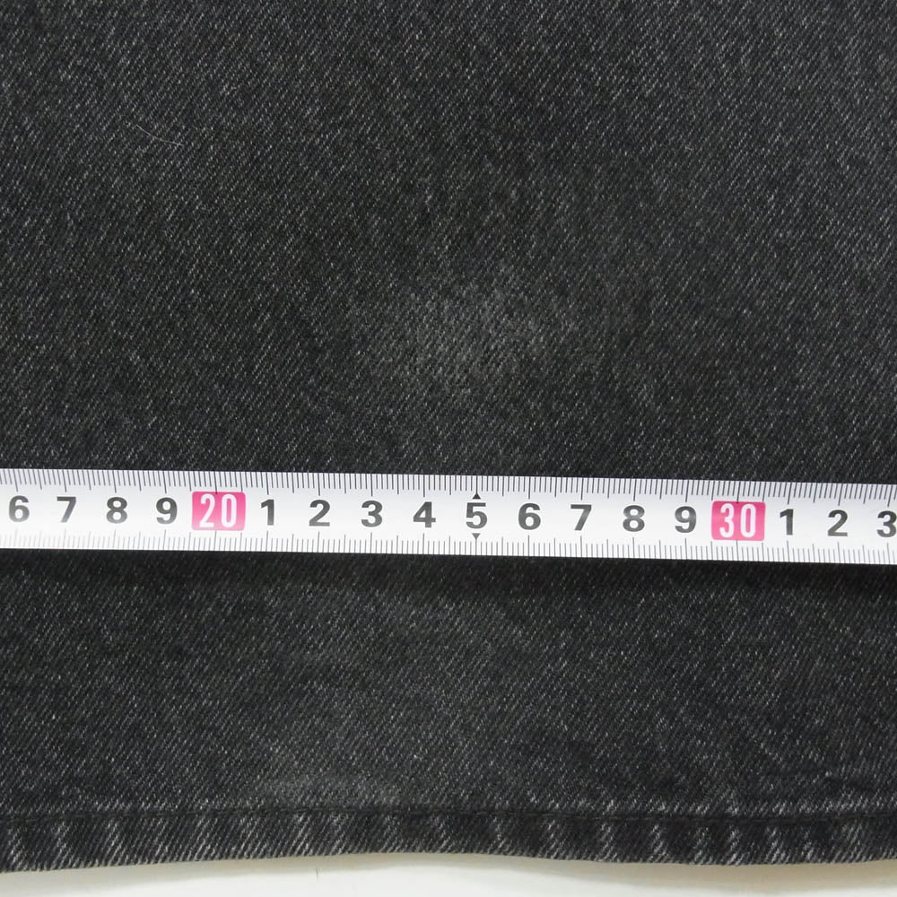 ソウシオオツキ 22AW S22AW17DNM Dokan Denim Pants ドカン ワイド デニム パンツ ブラック系 46【中古】