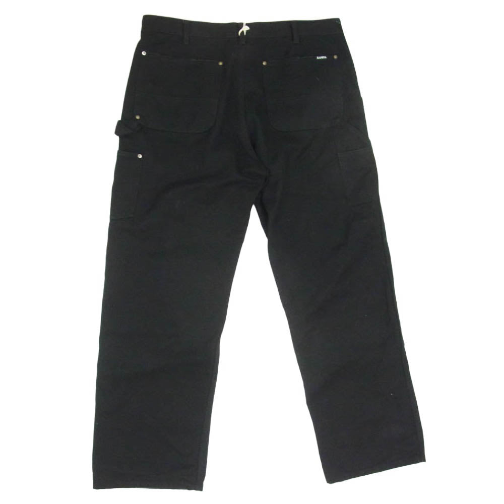 カミヤ 25AW G11PT026-0 BORO Duck Painter Pants ダメージ加工 ダブルニー ペインター ダック パンツ ブラック系 L【極上美品】【中古】