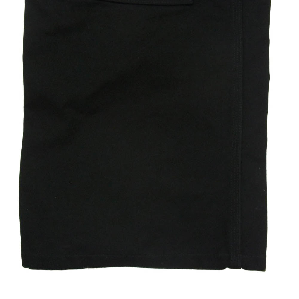 カミヤ 25AW G11PT026-0 BORO Duck Painter Pants ダメージ加工 ダブルニー ペインター ダック パンツ ブラック系 L【極上美品】【中古】